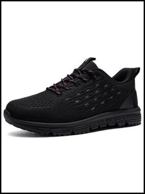 Non Slip Water Resistant Work Sneakers Mesh Chef Kitchen Shoes